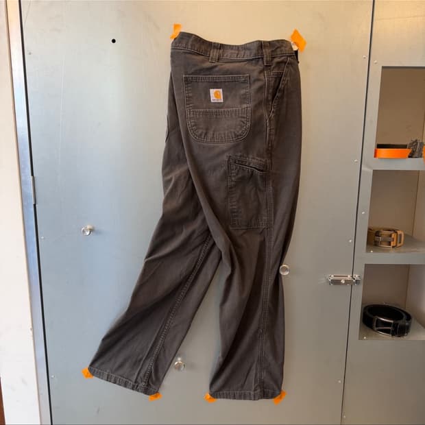 칼하트 싱글니 카펜터 워크 팬츠 