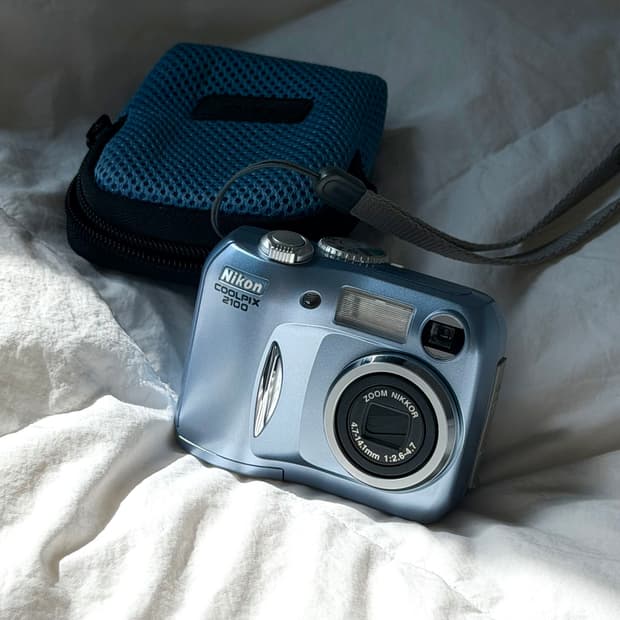 (사쿠라디카🎀) 상태최고 니콘 쿨픽스 2100 블루 