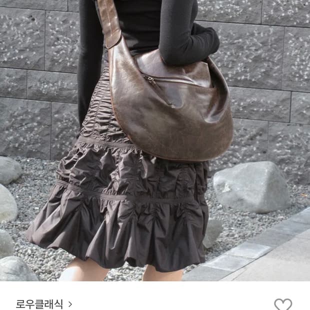 Low Classic COCOON BAG_BROWN 가방