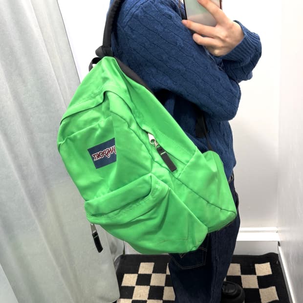 잔스포츠 그린 백팩