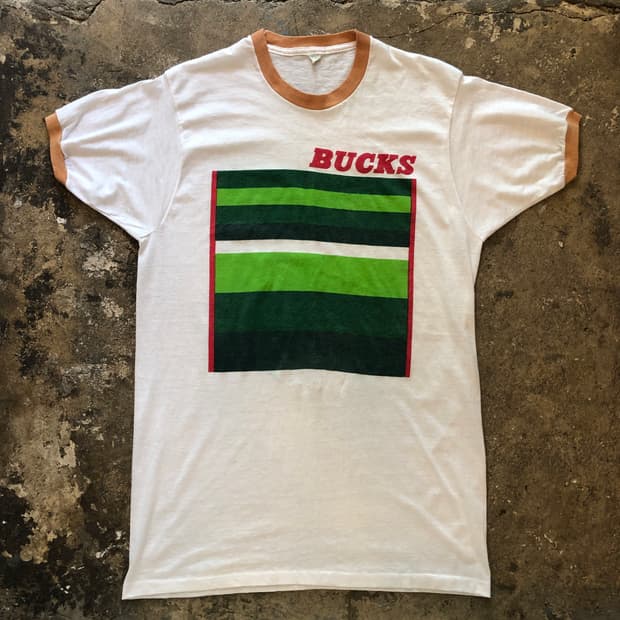 70s~90s Ringer T-shirt-XL