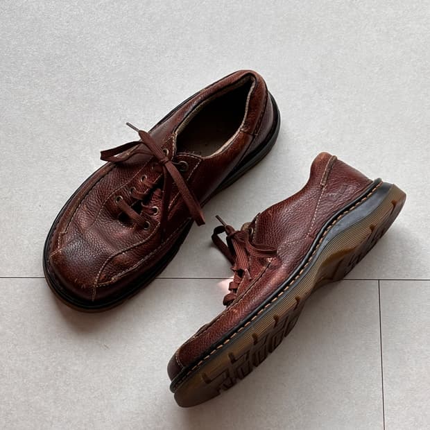 00s Dr.Martens 올드 브라운 워크슈즈 UK8