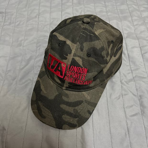 미치코런던 스포츠 LSA 로고 코튼 볼캡 (카모)