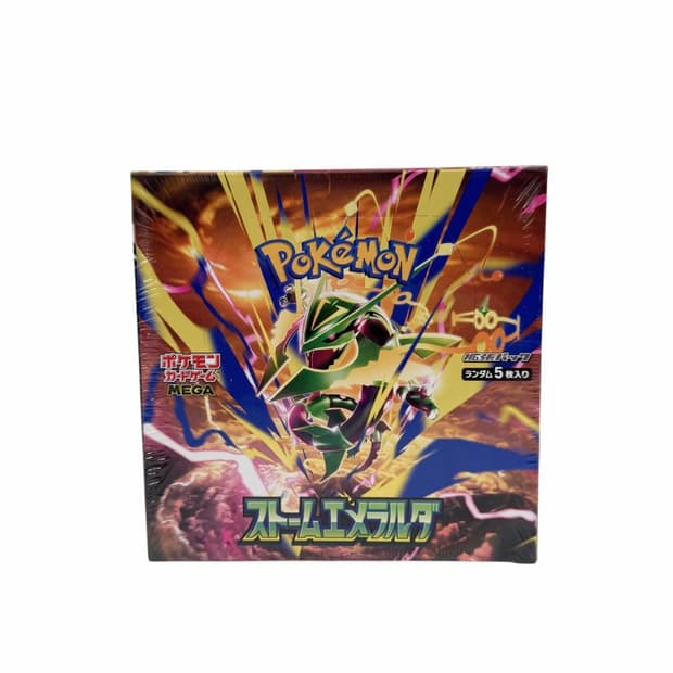 포켓몬 TCG 메가 확장팩 스톰 에메랄드 1박스 30팩 일판 일어판