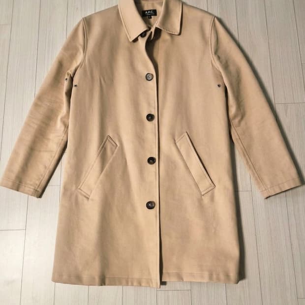 A.P.C.(아페쎄)  베이지 맥코트 (XS사이즈)