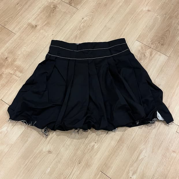 Openyy 오픈와이와이 플리츠스커트 블랙