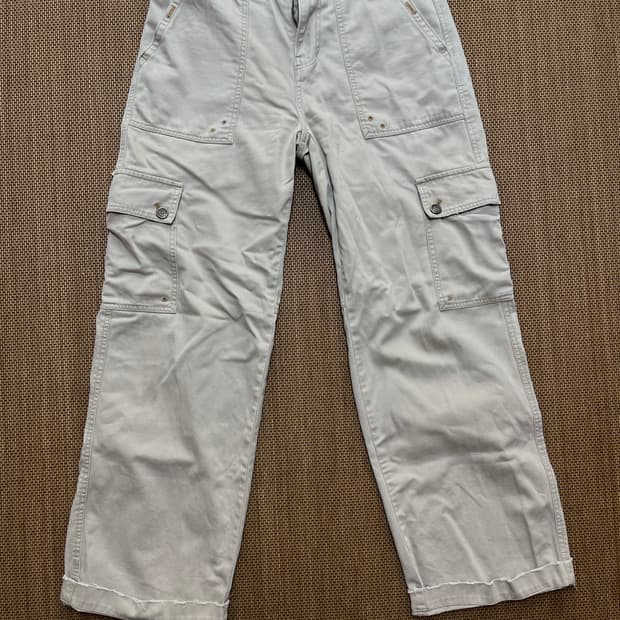 Thursday Island 스트레이트 핏 카고팬츠