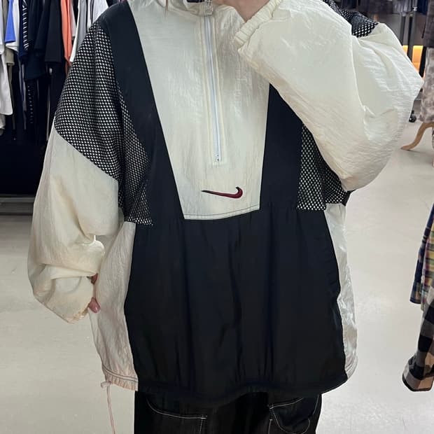 나이키 90‘s 올드스쿨 아노락 웜업
