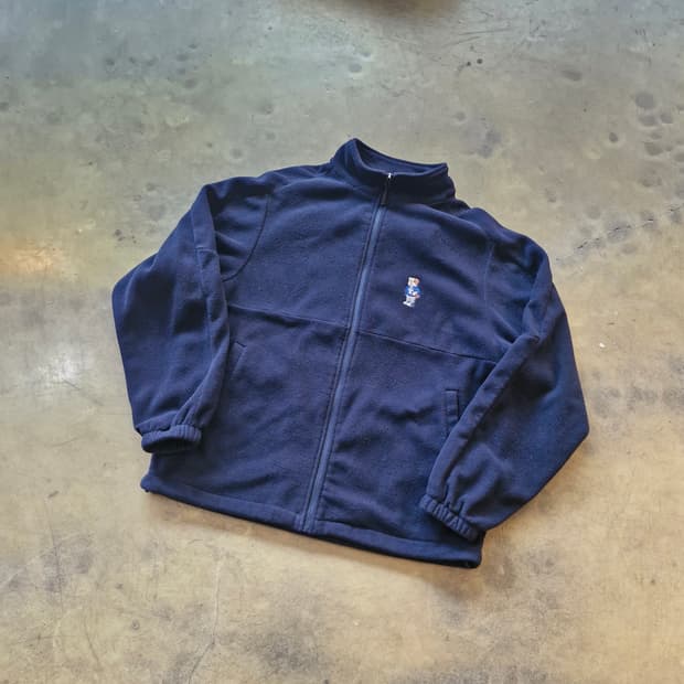 예일 플리스 집업