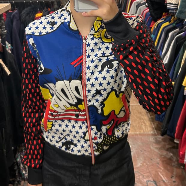 [HI] 아디다스 팝아트 트랙탑 져지