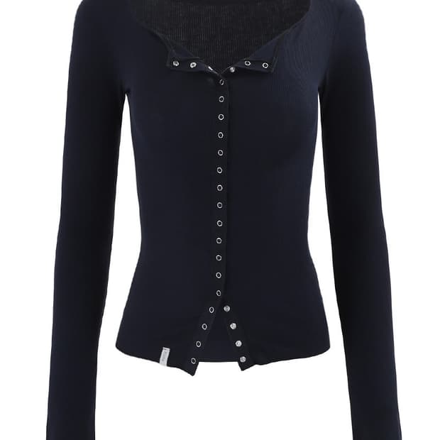 킴서울 스냅버튼 가디건