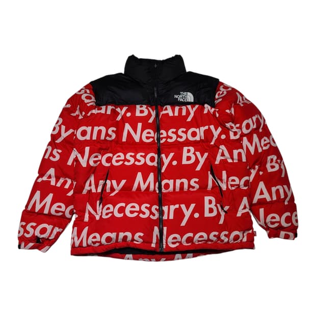 15fw 슈프림 노스페이스 레터링 눕시[XL]