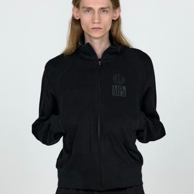 MPa CONTRAST ZIPPED JACKET (BLACK) M