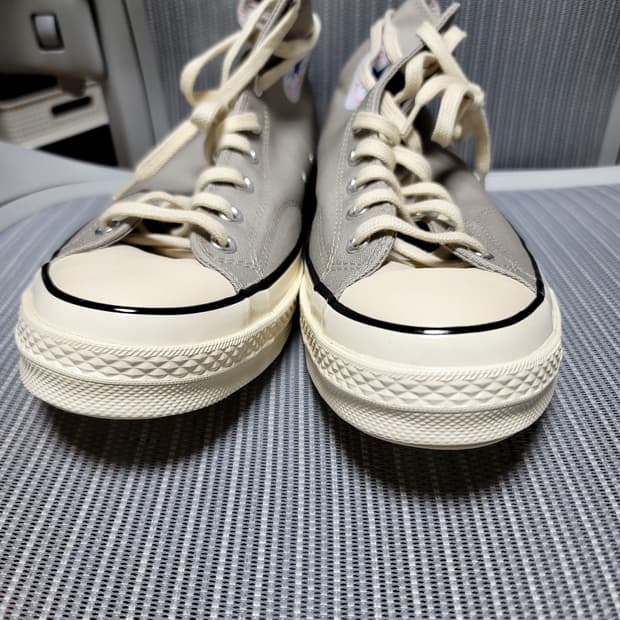 (새상품) 컨버스 x 피어 오브 갓 에센셜 척 70 하이 그레이 295