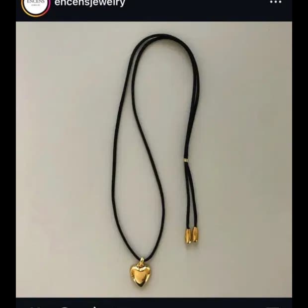 엉썽주얼리 하트목걸이