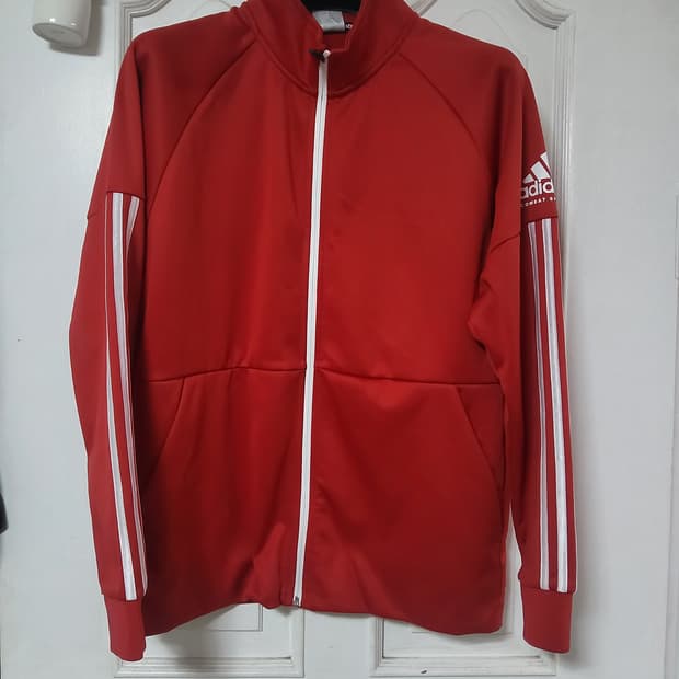 거의 새옷 아디다스 져지 삼선 트랙탑 약기모 남자 100