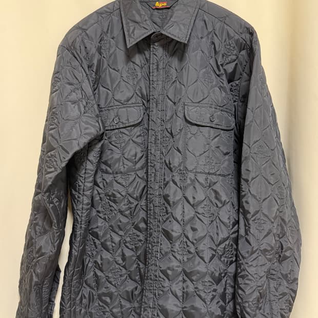 Aape 90’s 에이프 퀼팅 셔츠 (Made in Japan)