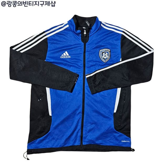 아디다스 빈티지 삼선 져지 자켓