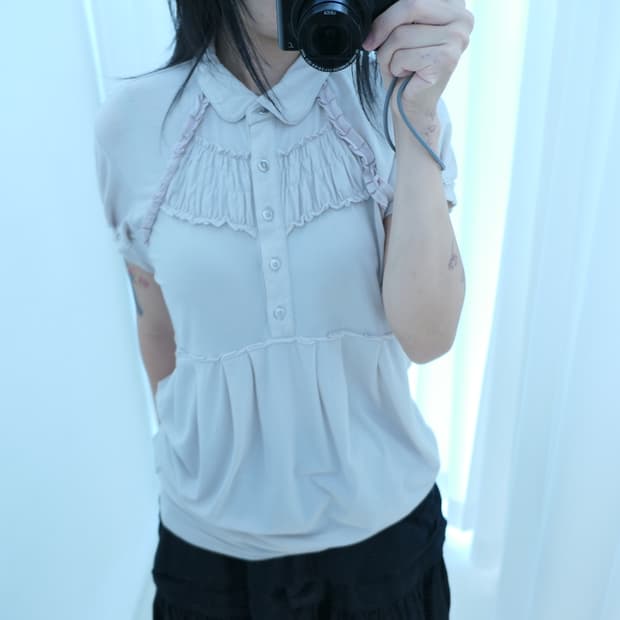 Adidas x Stella McCartney Frill top