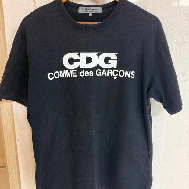 꼼데가르송 CDG GOOD DESIGN SHOP 로고 반팔티 XL 일본제