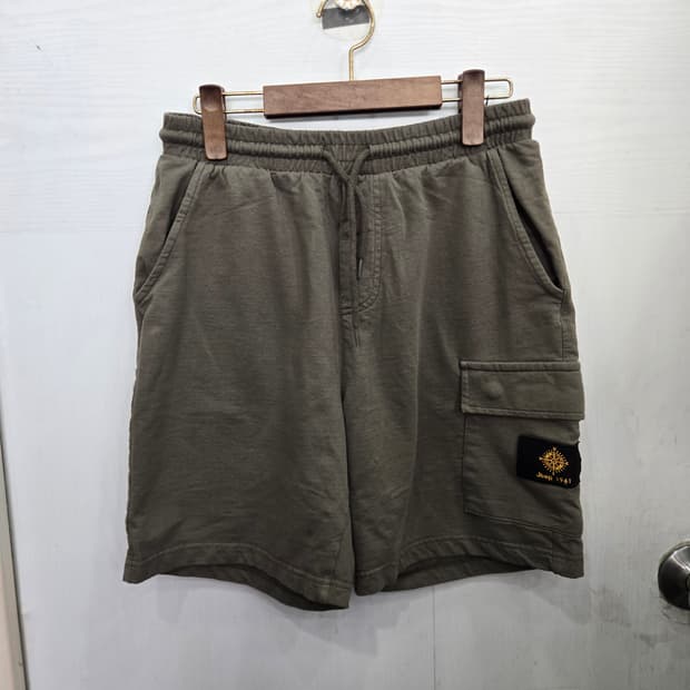 100,L )) JEEP 지프 반바지! 허리 전체 고무줄~