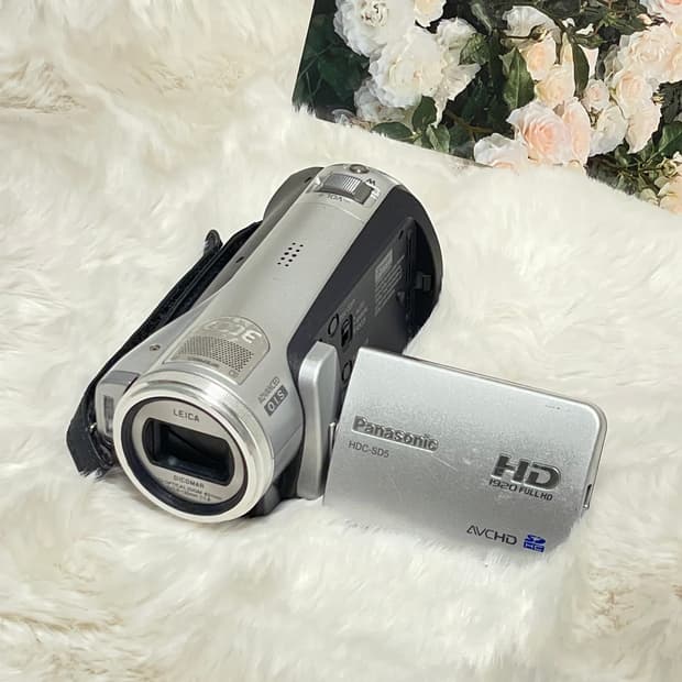 파나소닉 hdc sd5 빈티지 디지털 캠코더 라이카