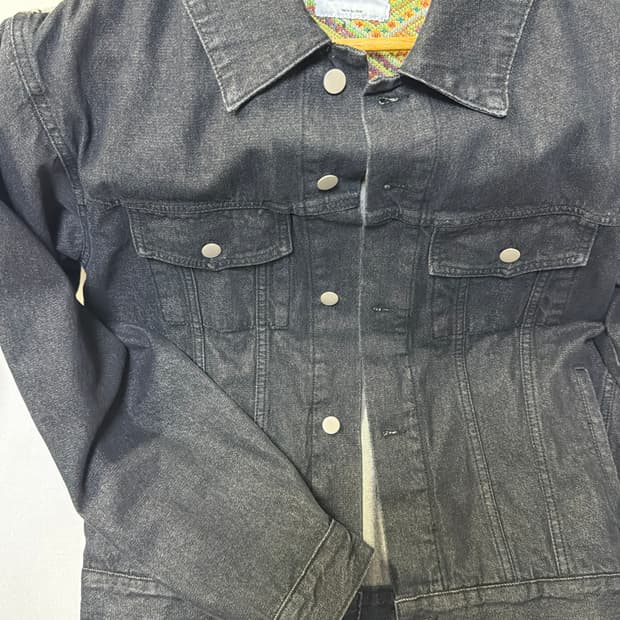 빈티지 크롭 데님 자켓