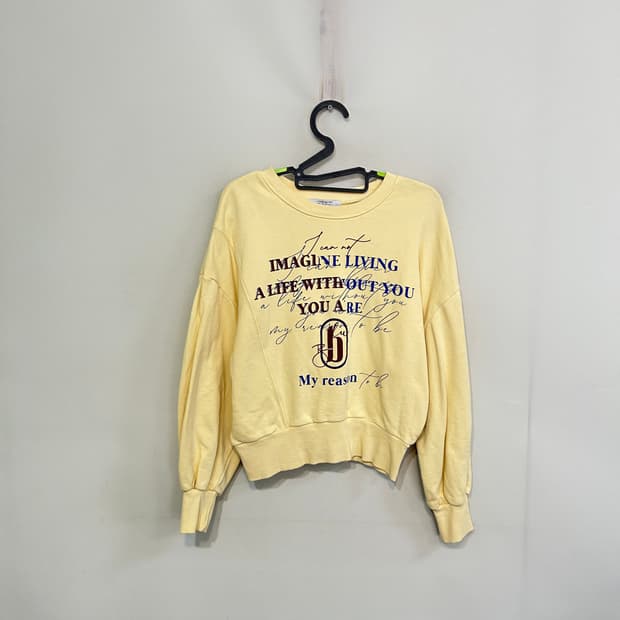 에고이스트 2022 레터링 맨투맨 F