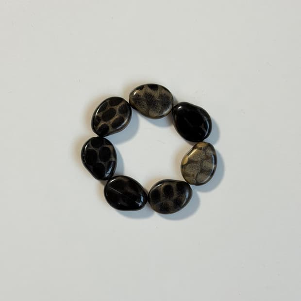Leopard Bracelet - Black