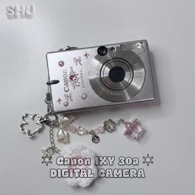 캐논 익시 ixy 30a 빈티지 디카 실버