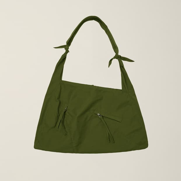 누마레 ÉÉ 토트백 라지 (카키) 보부상백