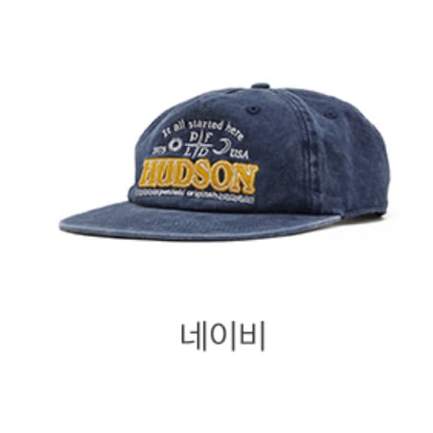 팬필드 시그니처 모자 네이비