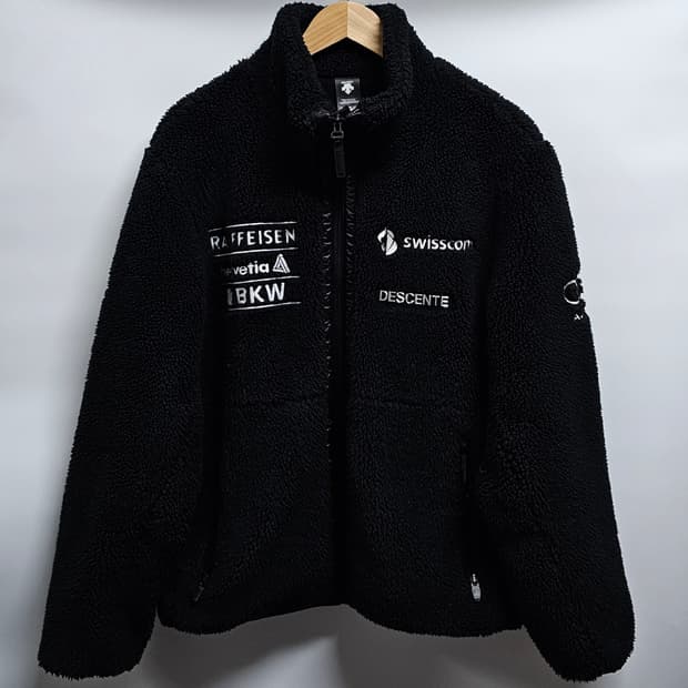 데상트 스위스스키팀 플리스자켓 95