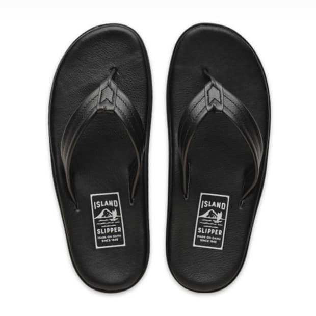 아이슬랜드 슬리퍼 CLASSIC LEATHER BLACK