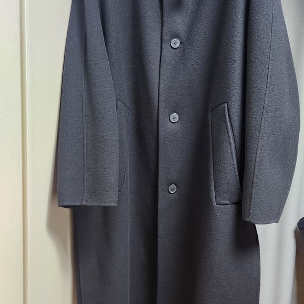 시스템옴므 핸드메이드 후드 코트