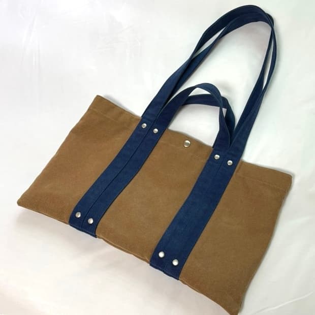 단스브릭 캔버스 토트백 Dans Brick Rivet Bag