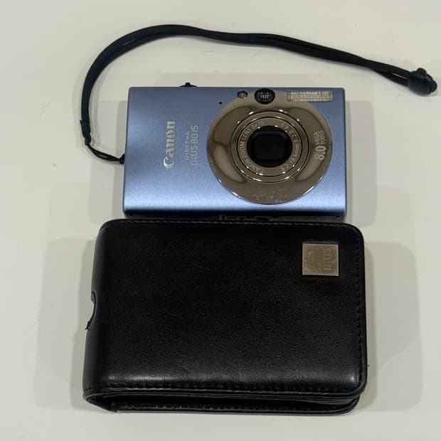 Canon 캐논 익서스 IXUS 80 IS 스카이블루 색상