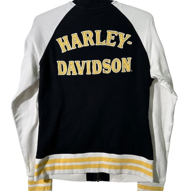 harley davidson  저지 블루종 자켓