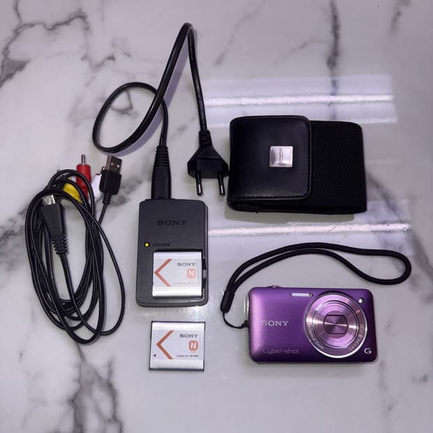 소니 사이버샷 DSC-WX5 퍼플 | 디카 풀구성