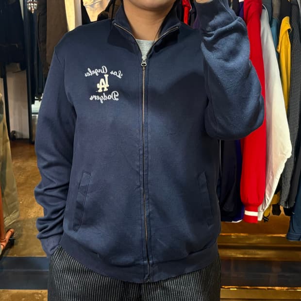 MLB 네이비 집업