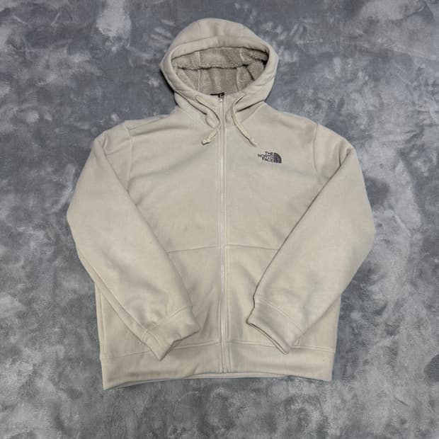 노스페이스 아이보리 양털 후리스