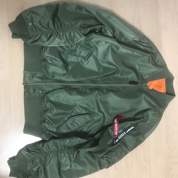 알파인더스트리 ma-1 xl 팝니다