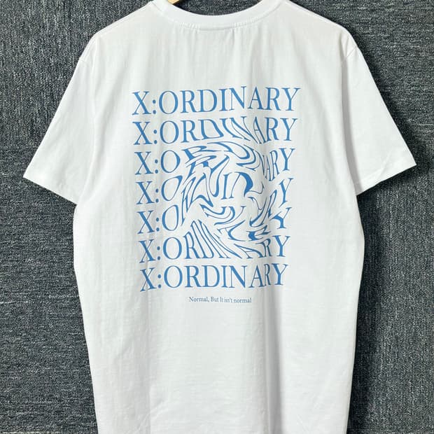 X:ORDINARY 티셔츠 화이트 52