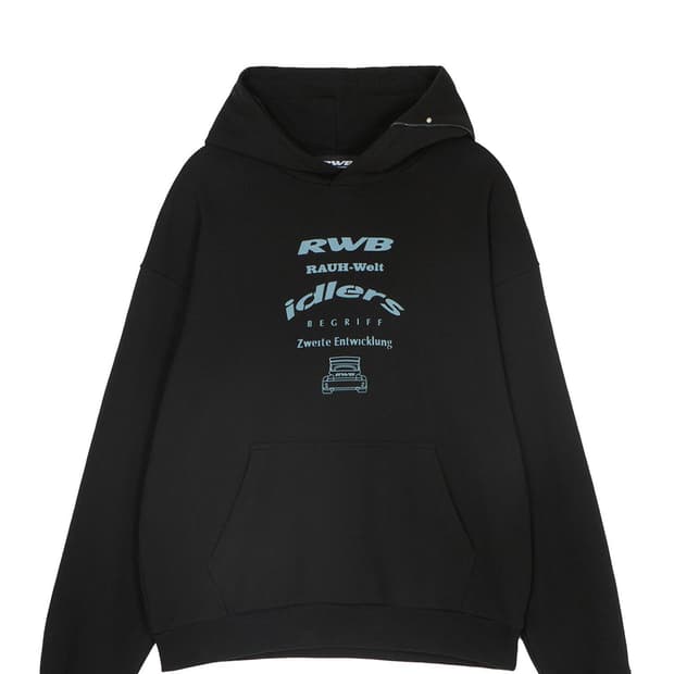 [XL]피치스 RWB 후드티 블랙