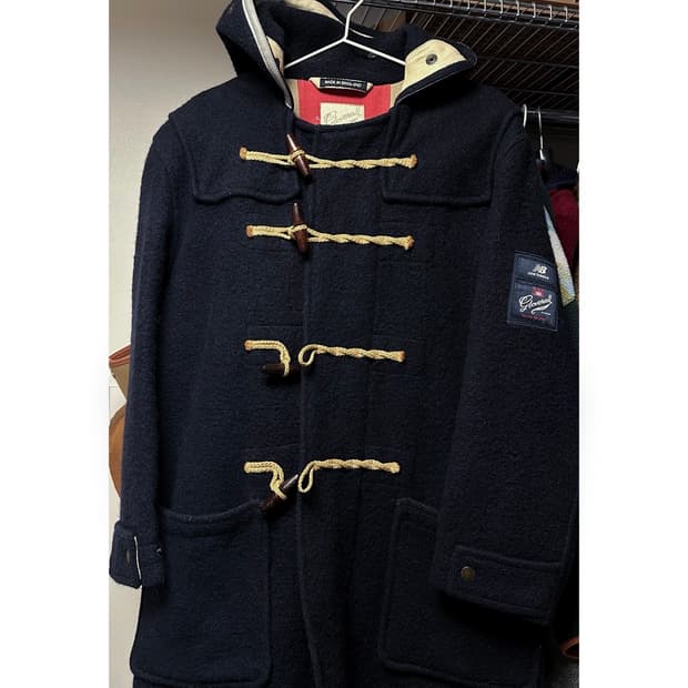 글로버올 더플코트 made in england