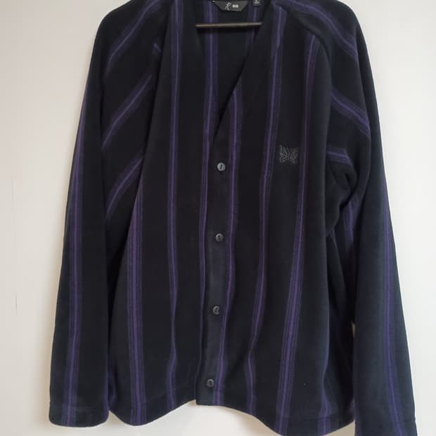 유니클로 니들스 가디건 검정 XL