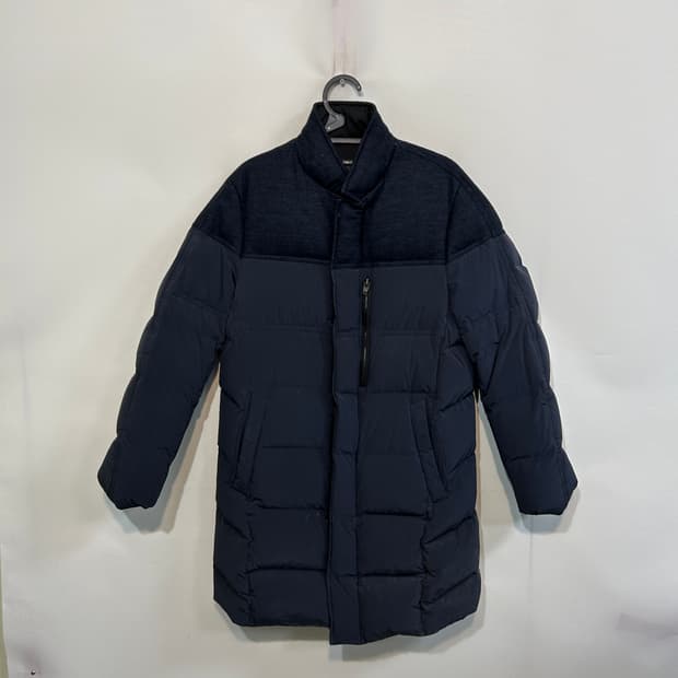 한섬 타임옴므 남성 구스다운 롱패딩 100 