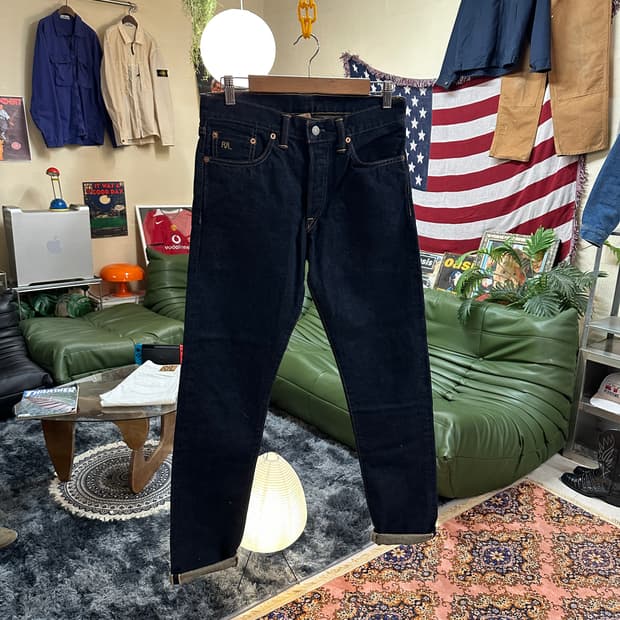 더블알엘 셀비지 데님