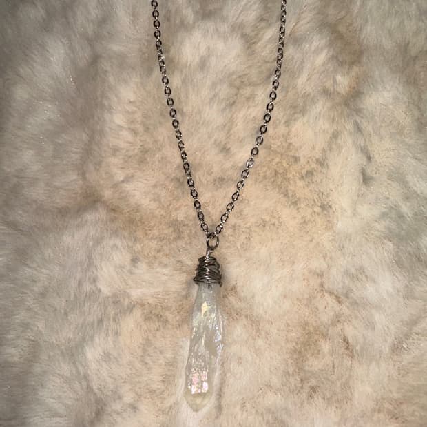 오리엔탈 원석 목걸이