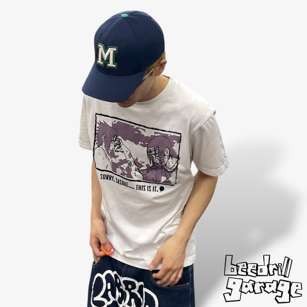 유니클로 x 나루토 용서해라 사스케 티셔츠